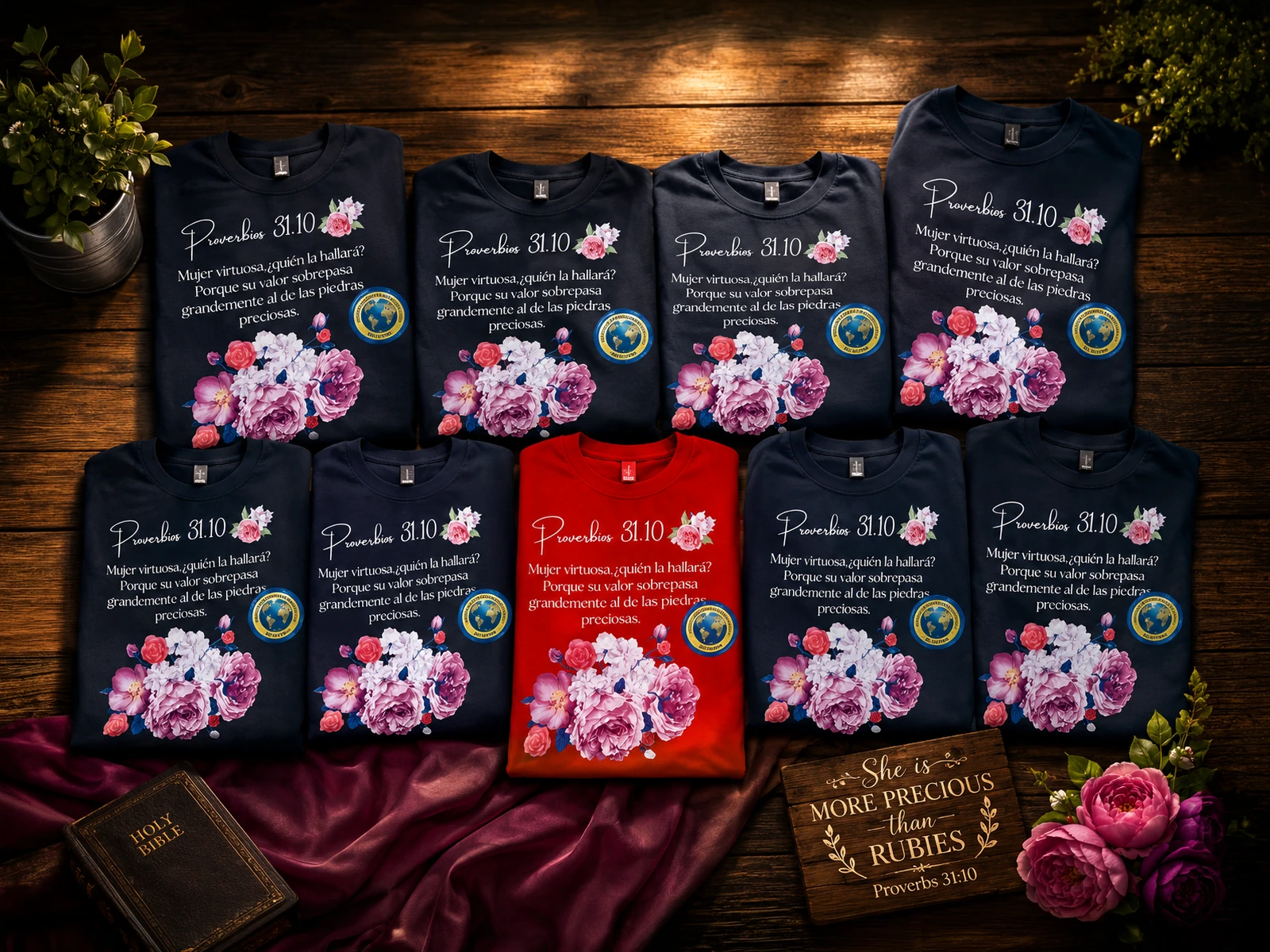 Custom full-color printed shirts