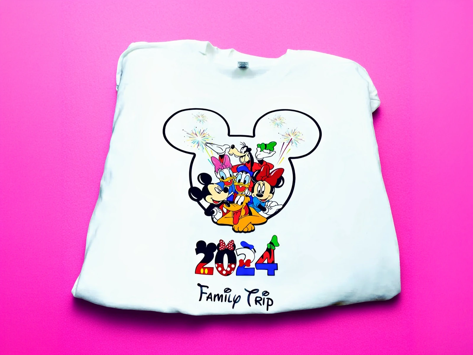 Printed apparel with bright full-color artwork
