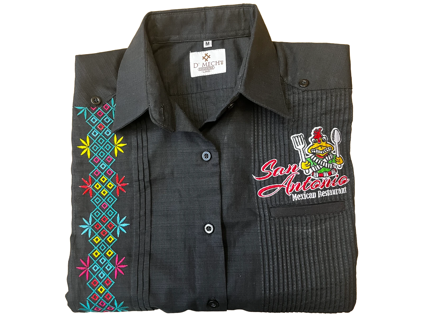 Detailed embroidery example