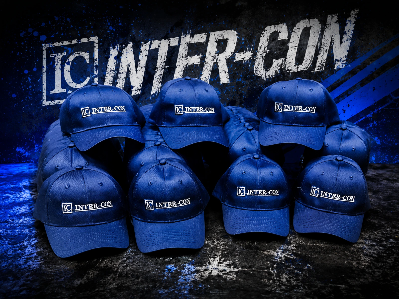 Embroidered hat and logo work