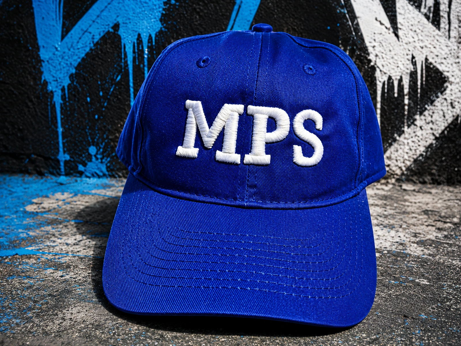 Embroidery sample for local business