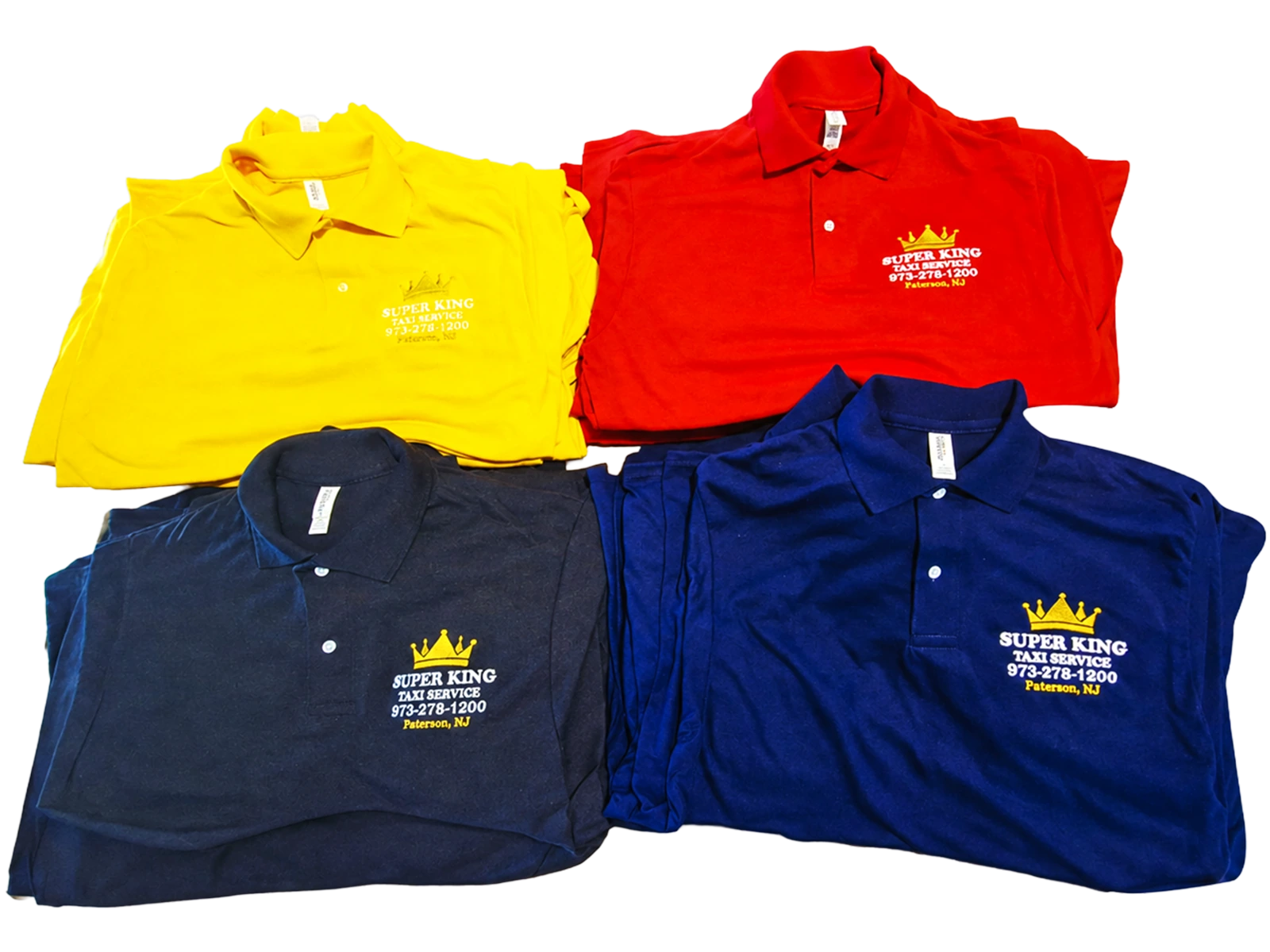 Custom embroidery on apparel