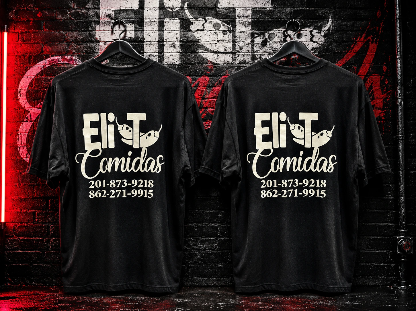 Custom apparel screen print run