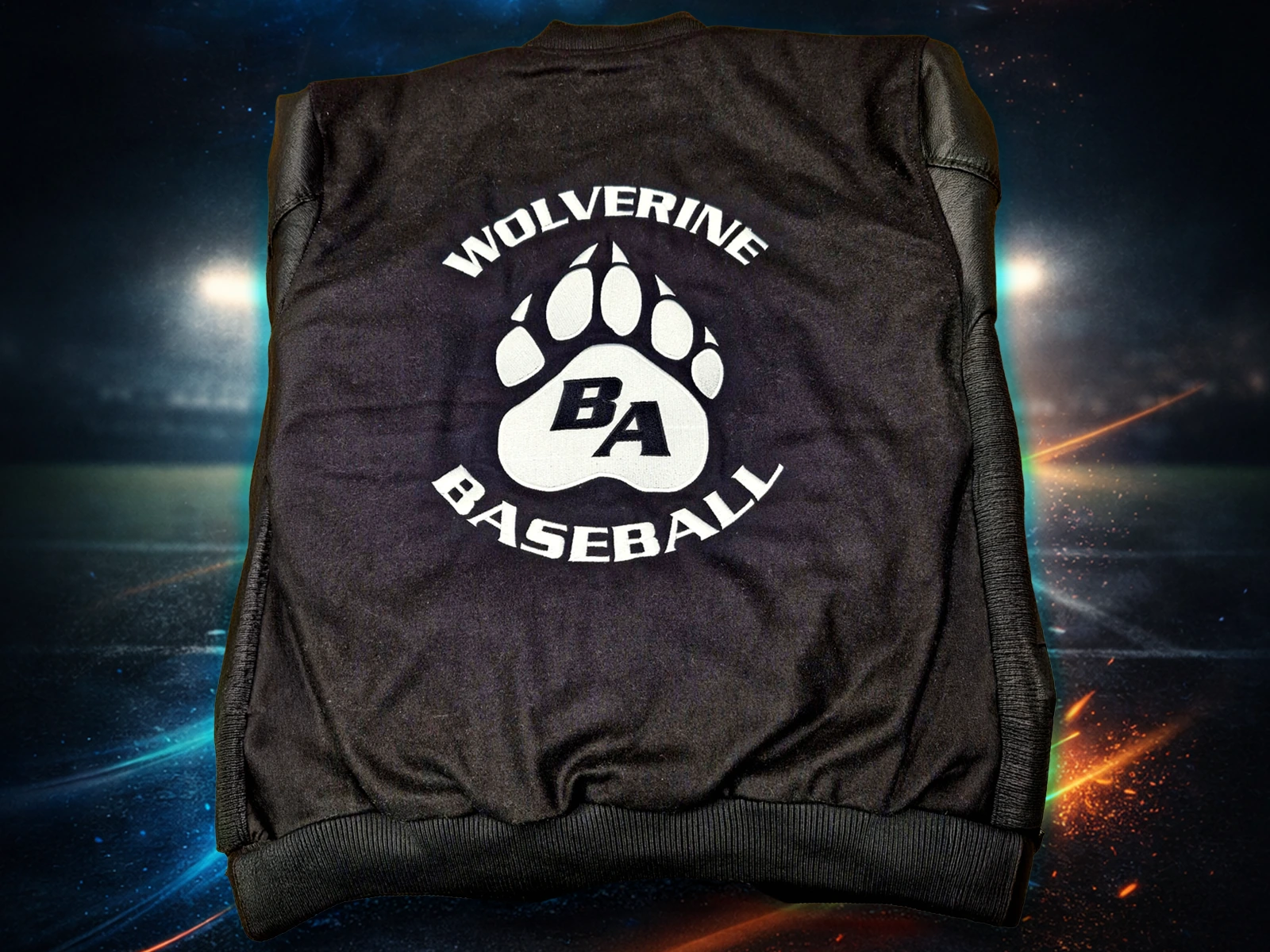 Custom screen printing sample
